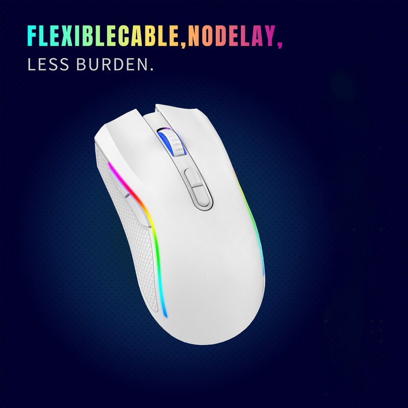 Wireless Mouse 2.4G USB Receiver 800 to 4800 DPI Ergonomic