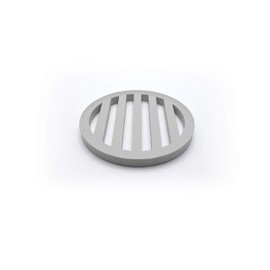 Swimables Plastic Drain Cover 3 1/8" Diameter and 1/4" Thickness - 100% Made in USA (1, Gray)
