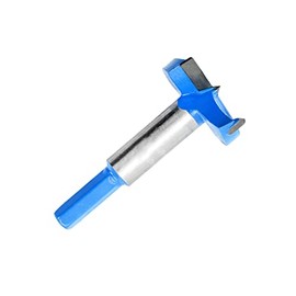 48mm Forstner Drill Bit, Blue Tungsten Carbide Wood Boring Bit, Hex Shank Wood Tools, Professional Forstner Drilling Bit Cutter Bit,Woodworking Hole Saw