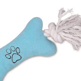 Zanies 7-Inch Plush/Cotton Tiny Tuggers Dog Toy