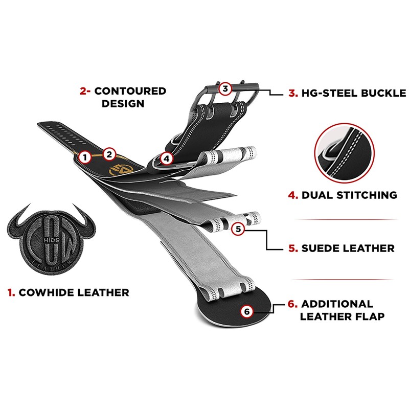 Weight Lifting Belt by AG - Top Class Cowhide Leather