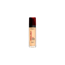 Base de Maquillaje Líquida LOréal Paris Infallible 32H Freshwear, Larga Duración y Alta Cobertura con Acabado Luminoso, Fórmula con Vitamina C y FPS