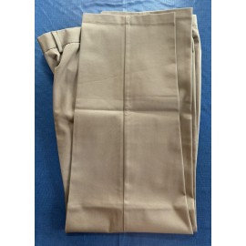 CROFT & BARROW MEN'S PANTS SIZE 34/32 COLOR KHAKI FLAT FRONT NEW WITH TAGS
