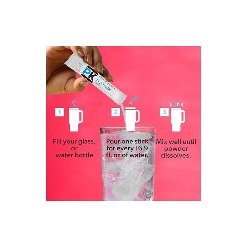 Pure Kick Hydration Singles - Ice Pop Flavor Drink Mix