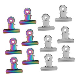 BIUDECO 12pcs Nail Art Clips Tool Nail Extension Clippers Tips Set for Gel Manicure