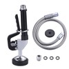 Commercial Sink Sprayer Valve with Hose: iVIGA 45" Flexible Stainless