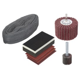 wolfcraft Furniture Renovation Set, 7 Pcs. I 5643000 I The all-in-one set for restoring wooden items of furniture