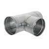 Metal Duct Pipe Tee Connector Connector for Air Vent Pipe