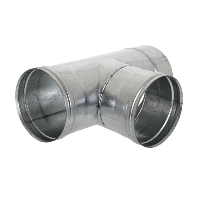 Metal Duct Pipe Tee Connector Connector for Air Vent Pipe