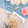 Guardian Angel Keyring, Christening Gift, Christian Gifts, Baby Shower Decoration