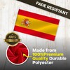 Glow Spain 5ft x 3ft Double Stitched Durable Polyester Flag