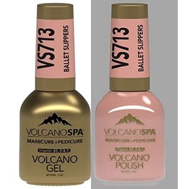 Volcano Spa Duo Gel and Lacquer | VS713 Ballet Slippers