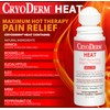CryoDerm Heat Lotion 3 oz Roll On