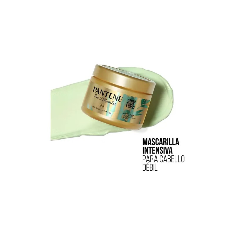 Mascarilla Pantene Pro Bambu 300