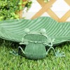 Tin Frog Tray, Tin Frog Ornament, Figurine, Garden, French Gardening