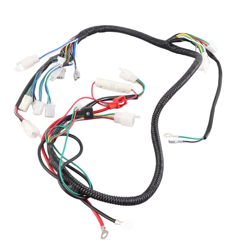Engine Wiring Harness Assembly CDI Unit Solenoid Plug for GY6