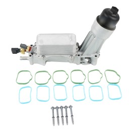 INGKAN 68105583AE Oil Filter Housing Assy Fits for Chrysler 200 300, Dodge Challenger Charger Durango Journey, Jeep Cherokee Wrangler, Ram 1500 3.6L V6 OE 68105583AE 68105583AA