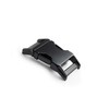 Ganzoo Alumaxx Metal Clip Fastener Matte Black, Set of 2,
