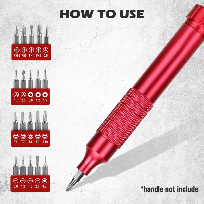 260-Piece Ultimate Precision Screwdriver Bit Set, Premium Security Bit Set