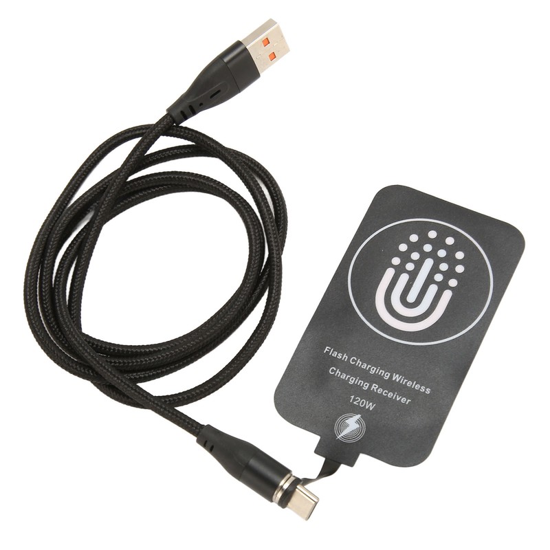 120W Type C Magnetic Dual Purpose Wireless Charging Receiver 10W