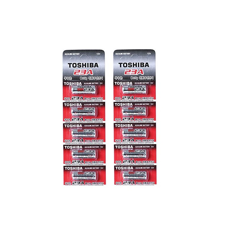 Toshiba Alkaline A23S A23 GP23AE MN21 23GA 12 Volt Battery