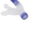 Swimming Snorkel Reduced Drag Silicone Swimming Breathing Tube with Adjustable