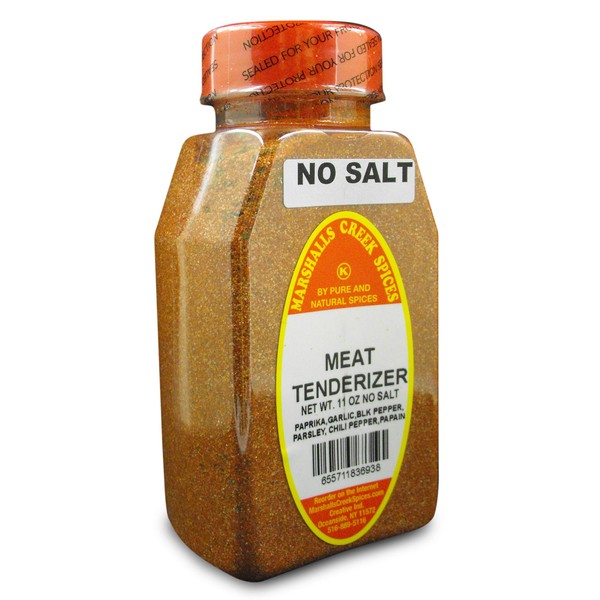 Marshalls Creek Spices Meat Tenderizer, No Salt, 11 oz