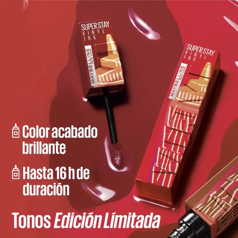 Labial Líquido VINYL INK Sauce Collection de Maybelline