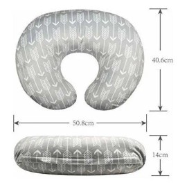 Funda Cojín Lactancia Minky Alvababy | Suave Y Cómoda |