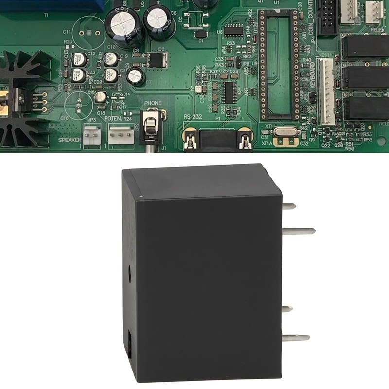 ECSiNG Pack of 5 812H-1C-C-12V Relays for Industrial Control Panels