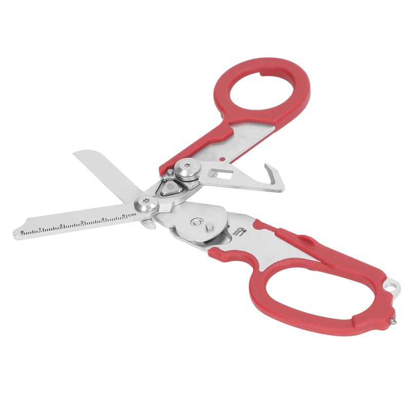 Folding Scissors Stainless Steel Clear Scale Wind Breaker Cutter Wrench