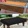 Funvalley Surperfect Pool Table Cover, 7FT Waterproof Billiard Table Cover,