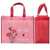 WRAPAHOLIC Large Reusable Gift Bag with Handles - 10 x