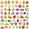 100PCS Fruit Expression Stickers & Vinyl Decals – Waterproof Set