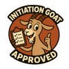 1950s Cartoon Goat with Clipboard and Checklist Sticker (3" x