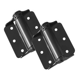 National Hardware N114-975 125 Adjustable Spring Hinges in Black, 3", 2 piece
