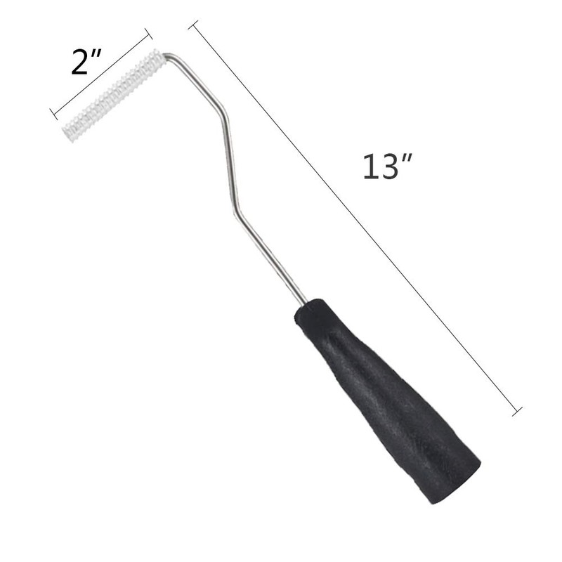 Fiberglass Roller Tools Kit, 3pcs Fiberglass Resin Laminating Bubble Roller