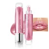 Glitter Lip Gloss Shiny Liquid Lipstick with Diamond Sparkles, Moisturising