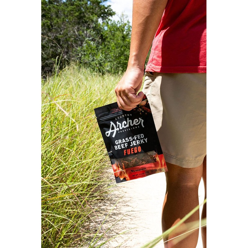 Country Archer Grass Fed Beef Jerky - Beef Jerky Snack
