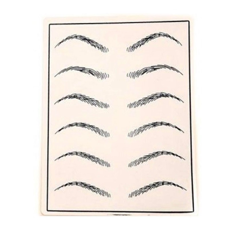 5 Pieles Sintéticas Para Práctica Microblading Cejas Shading Tatuajes Micropigmentación