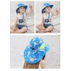 Toddler Kids Beach Hats Baby Girls Wide Brim Pink Sun