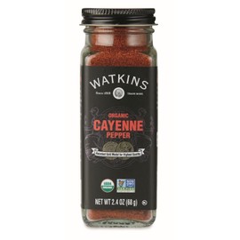 Watkins Gourmet Organic Spice Jar, Cayenne Pepper, 2.4 oz