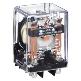 Latching Relay, 9 Pins, Square, 120VAC