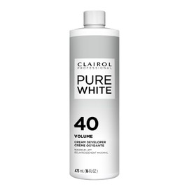 Clairol Soy 4Plex Pure White DEVELOPER 40 VOLUME Creme 16oz HC-04916