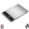 VITSOL 33lb/15kg Digital Kitchen Scale, Food Scale, High Capacity Weight