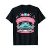 The Fifties 1950s Car Music Checkerboard Rockabilly Sock Hop T-Shirt