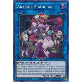 Yu-Gi-Oh! - Akashic Magician - SHVA-EN052 - Super Rare - 1st Edition - Shadows In Valhalla