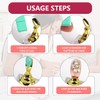 KEQAR 2pcs Nail Racks Nail Clips Nail Practice Clips Nail