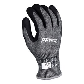 Makita P-84729 Advanced Fitknit® Cut Level 7 Nitrile Coated Dipped Gloves, Size Large