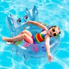 CYCFMYYLY Baby Swimming Float, Pool Inflatable Ring Bath Float with